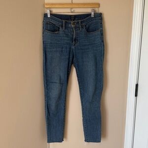 J. Crew Mid Rise Skinny Jean, Size 28